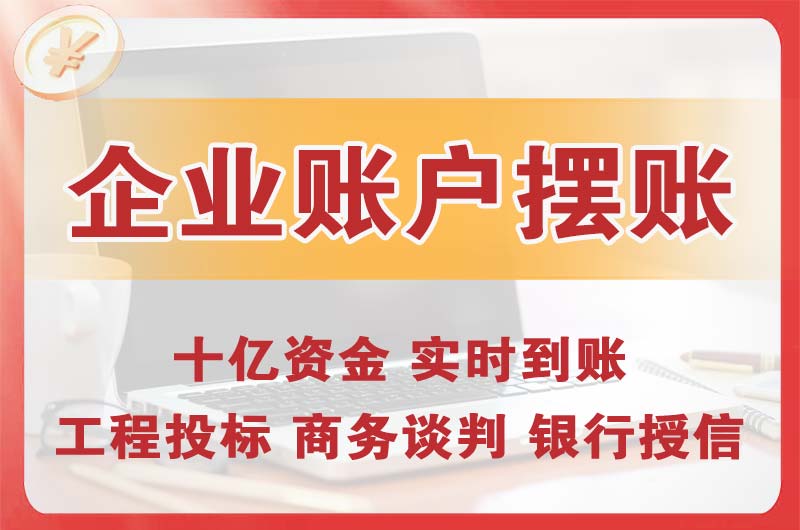 韶山企业账户摆账